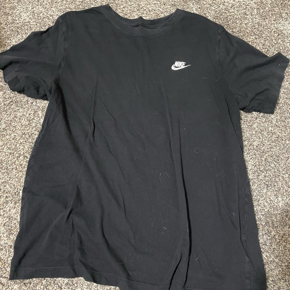 Nike Men's Short Sleeve Black Tee